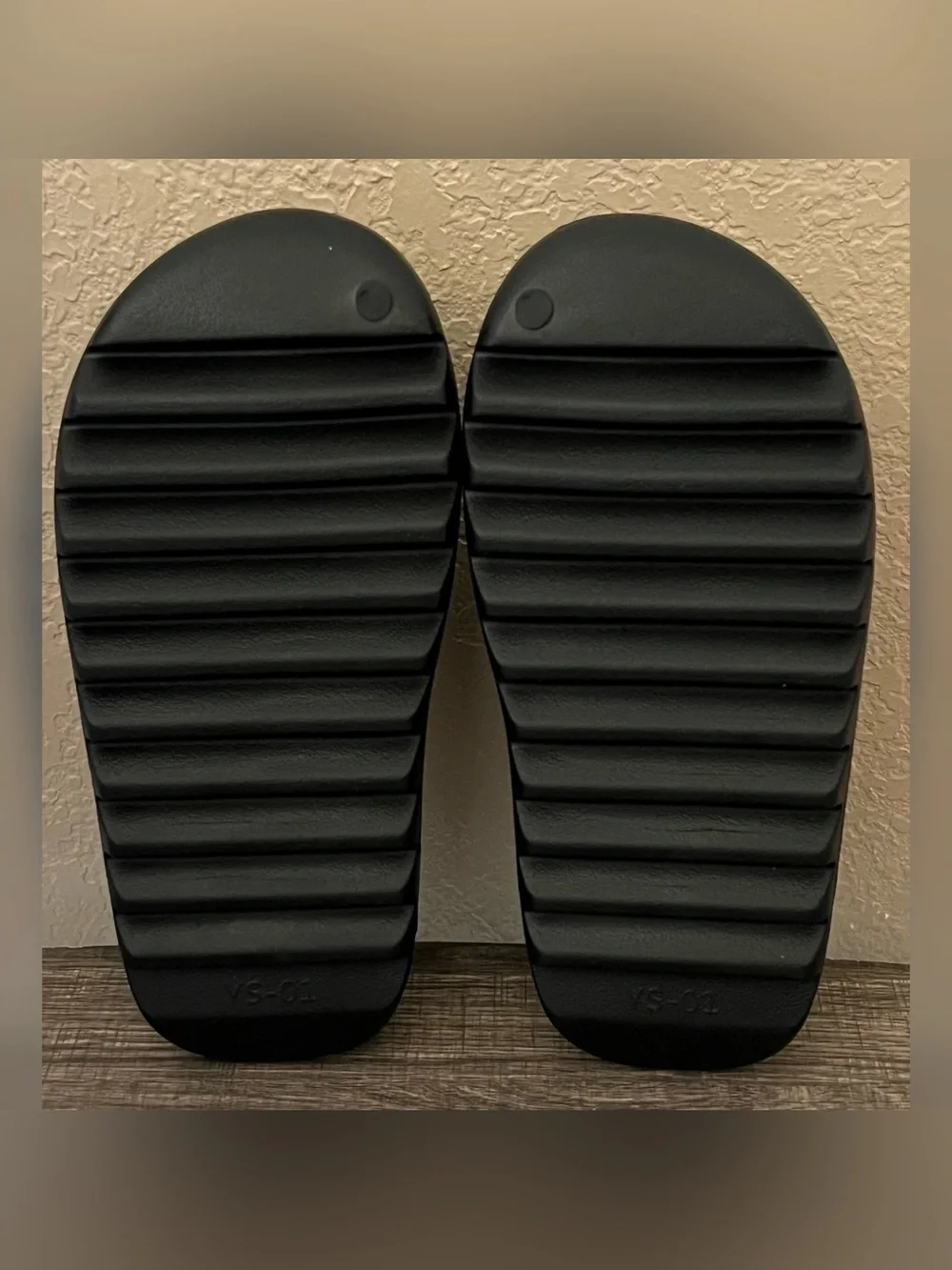 Yeezy YS-01 Black Color Slides Men’s Size-10
